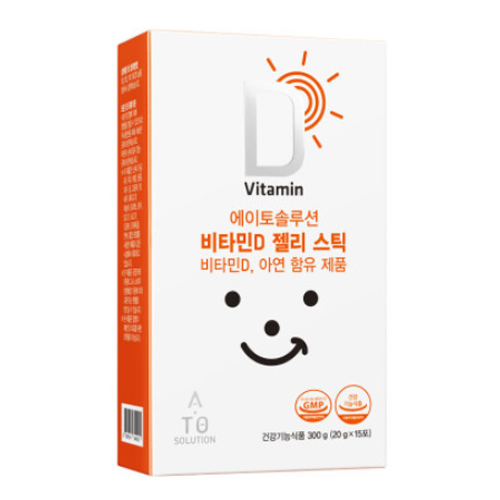 에이토솔루션 비타민D 젤리 스틱 제품 이미지
