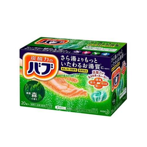 카오 바브 탄산 허브 입욕제 [숲의 향기] 제품 이미지