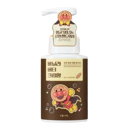 (호빵맨 에디션) 순한 항균 버블 핸드워시 [바닐라 버터 크림향]