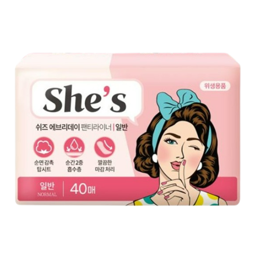쉬즈에브리데이 팬티라이너 일반 제품 이미지