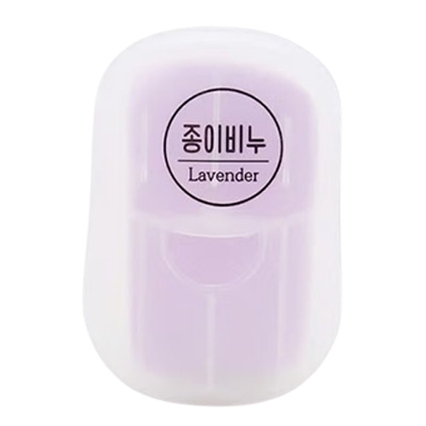 휴대용 종이비누 [라벤더]