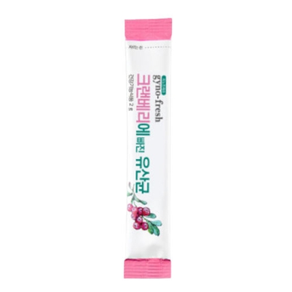 크랜베리에 빠진 유산균