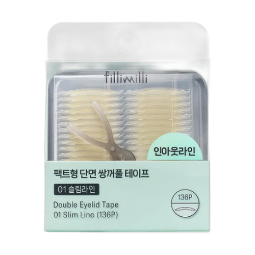 필리밀리 팩트형 단면 쌍꺼풀 테이프 01 슬림라인 제품 이미지