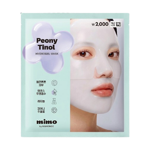 미모 바이 마몽드 피어니티놀 하이드로겔 마스크 제품 이미지