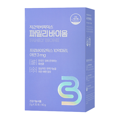 비피도 지근억 비피더스 패밀리바이옴 제품 이미지
