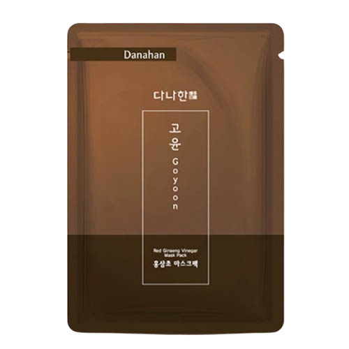 다나한 브랜드의 제품 본연고 홍삼초 마스크팩