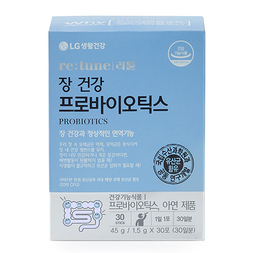 LG생활건강 리튠 장건강 프로바이오틱스 제품 이미지