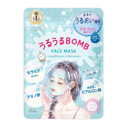 클리어턴 우루우루 BOMB 마스크팩