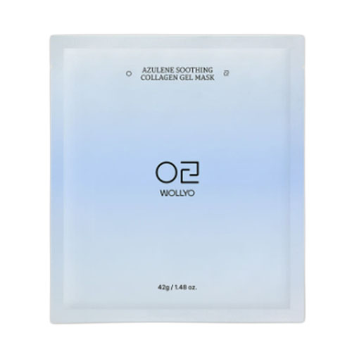 원료공방 브랜드의 제품 아줄렌 수딩 콜라겐 하이드로겔 마스크