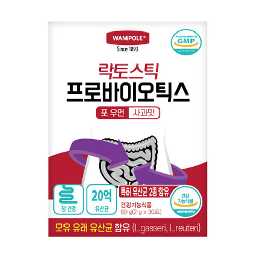락토스틱 프로바이오틱스 포 우먼 사과맛