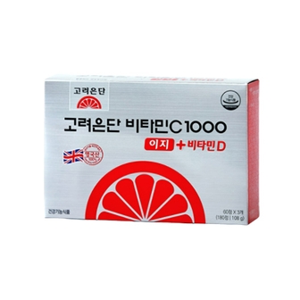 고려은단 브랜드의 제품 비타민C 1000 이지 + 비타민D