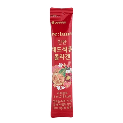 진한 레드석류 콜라겐
