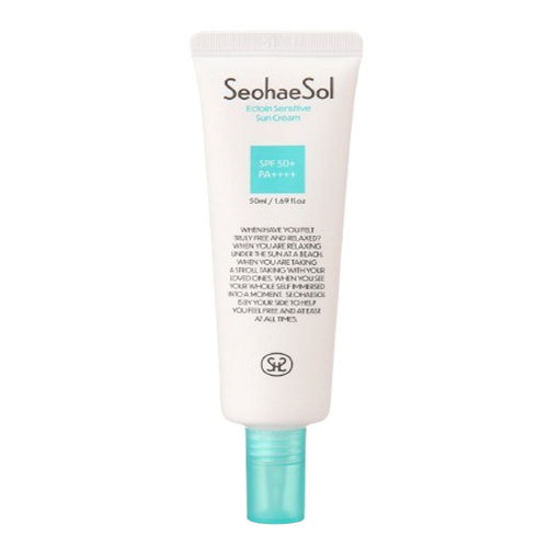 서해솔 엑토인 센서티브 선크림 [SPF50+/PA++++] 제품 이미지