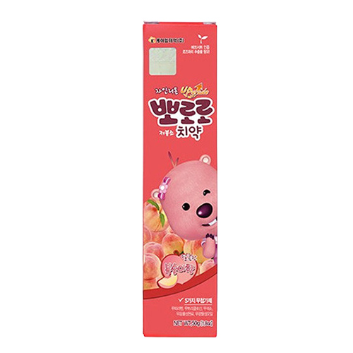 뽀로로 뽀로로 치약 복숭아향 제품 이미지