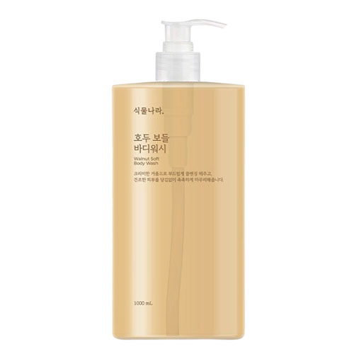 식물나라 호두 보들 바디워시 제품 이미지
