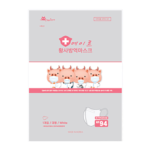 악마돼지 에이르 황사방역마스크 KF94 대형 제품 이미지