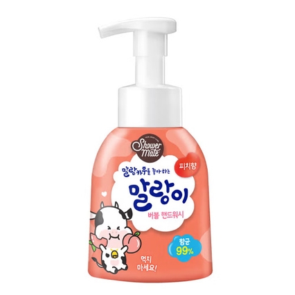 말랑카우 버블 핸드워시 [피치향]
