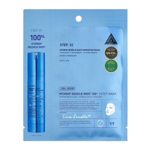 VT COSMETICS 하이드롭 리들샷 100hL 2스텝 마스크 제품 이미지