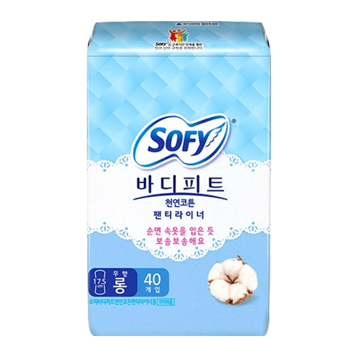 쏘피 쏘피 바디피트 천연코튼 팬티라이너 무향 롱 제품 이미지