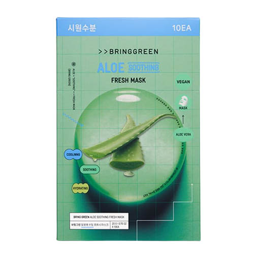 브링그린 알로에 수딩 프레시 마스크 제품 이미지