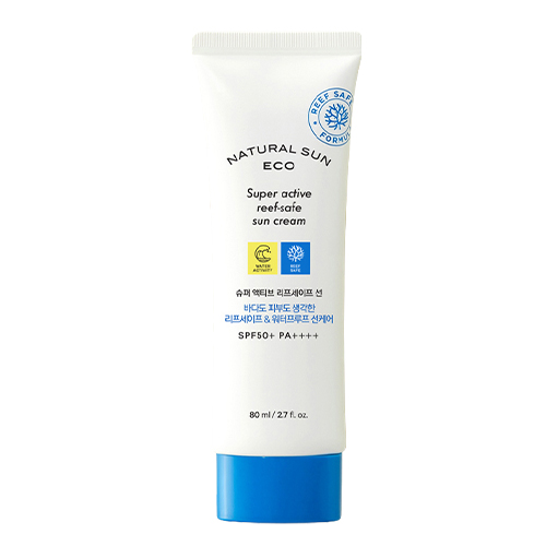 더페이스샵 내추럴 선 에코 슈퍼 액티브 리프세이프 선 [SPF50+/PA++++] 제품 이미지