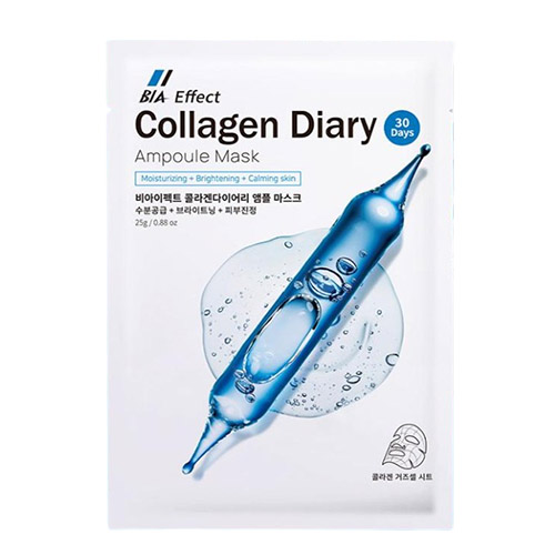 비아이펙트 콜라겐 다이어리 앰플 마스크 제품 이미지