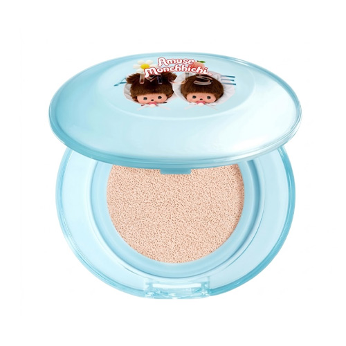 (어뮤즈X몬치치) 에어리 포어 커버 쿠션 [SPF50+/PA++++]