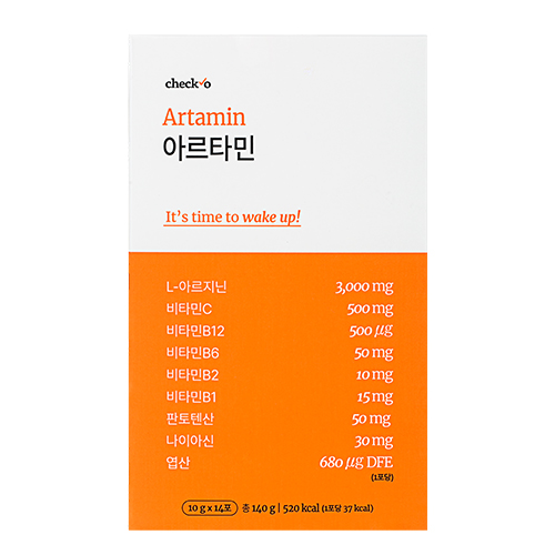 체크오 아르타민 자몽 제품 이미지
