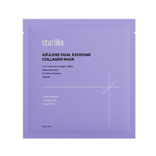 스타라이크 브랜드의 제품 아줄렌 듀얼 엑소좀 콜라겐 마스크