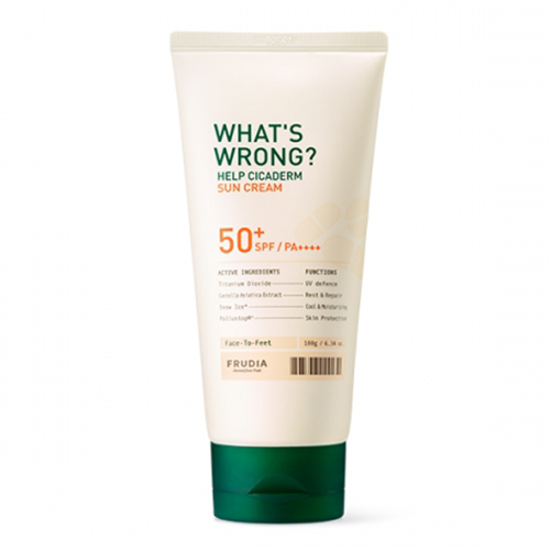 후르디아 왓츠롱 헬프 시카덤 선크림 [SPF50+/PA++++] 제품 이미지