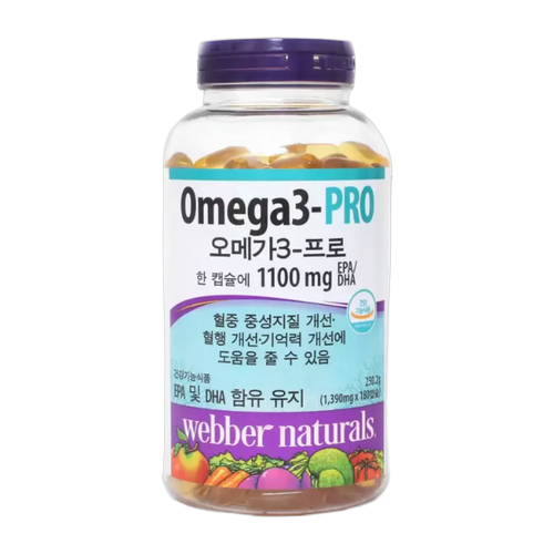 웨버 내추럴 오메가 3 프로 제품 이미지