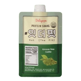 델리스푼 브랜드의 제품 잇더핏 단백질 쉐이크 [녹차라떼]