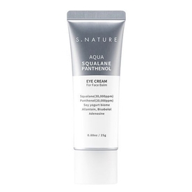에스네이처 브랜드의 제품 아쿠아 스쿠알란 판테놀 아이크림 포 페이스 밤