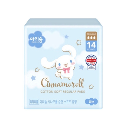 마리솜 시나모롤 순면 소프트 중형