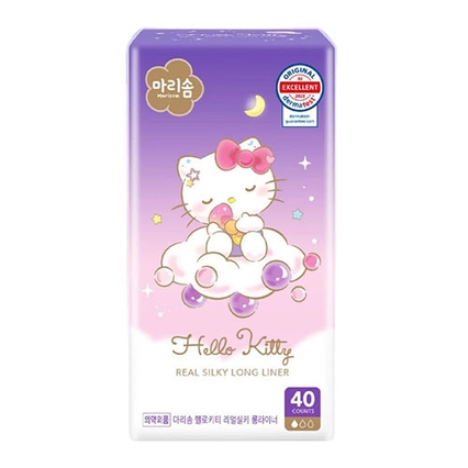 마리솜 헬로키티 리얼실키 롱라이너