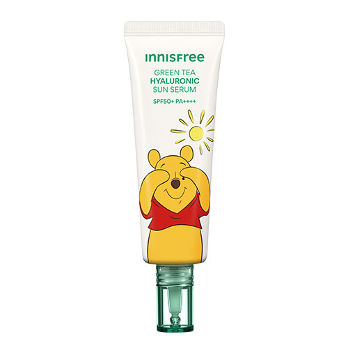 이니스프리 (곰돌이 푸 에디션) 그린티 히알루론산 진정수분 선세럼 [SPF50+/PA++++] 제품 이미지