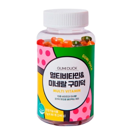 멀티비타민&미네랄 구미덕