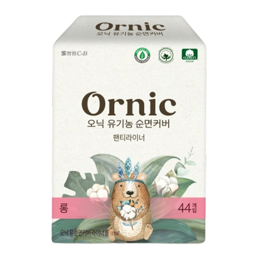 오닉 유기농 순면커버 팬티라이너 롱 제품 이미지