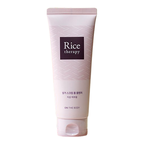 온더바디 라이스테라피 쌀겨 스크럽 폼 제품 이미지