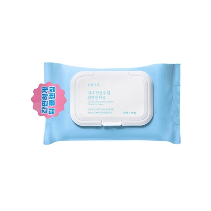제주 탄산수 딥 클렌징 티슈