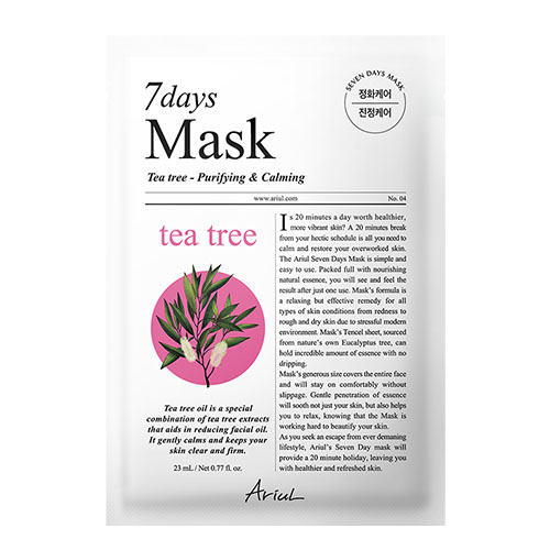 아리얼 브랜드의 제품 세븐데이즈 마스크 [티트리 M]