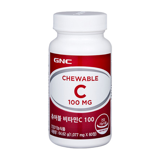 GNC 츄어블 비타민C 100 제품 이미지
