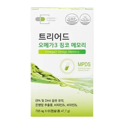 트리어드 오메가3 징코 메모리