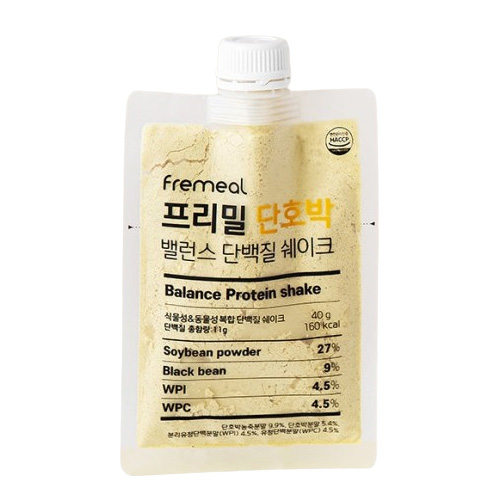 프리밀 밸런스 단백질 쉐이크 [단호박] 제품 이미지