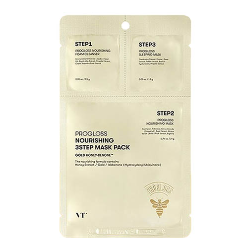 VT COSMETICS 프로그로스 너리싱 3스텝 마스크팩 제품 이미지