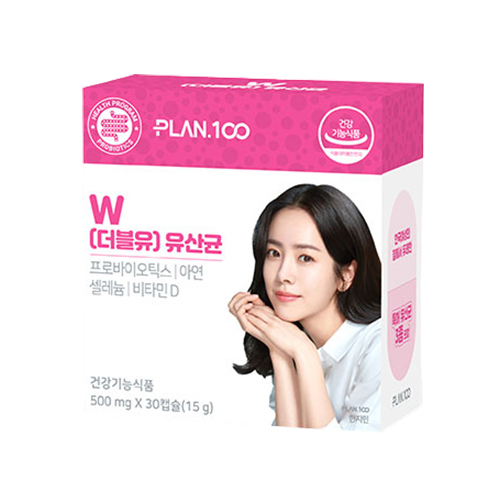 플랜백 더블유 유산균 제품 이미지