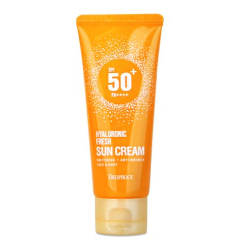 디오프러스 브랜드의 제품 히알루로닉 프레쉬 선 크림 [SPF50+/PA++++]