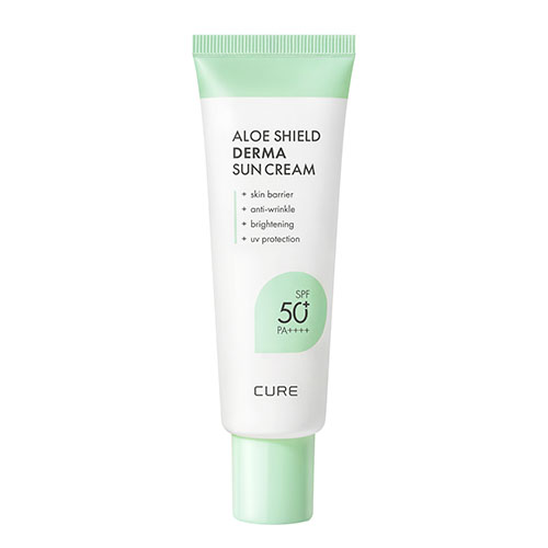 김정문알로에 라센스 로에 큐어 알로에 쉴드 더마 선크림 [SPF50+/PA++++] 제품 이미지