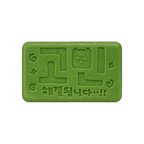 동구밭 (동구밭X최고심) 고심이의 해피엔딩 비누 샴푸바 중건성용 자몽향 제품 이미지
