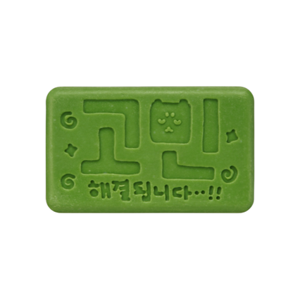 (동구밭X최고심) 고심이의 해피엔딩 비누 샴푸바 중건성용 자몽향